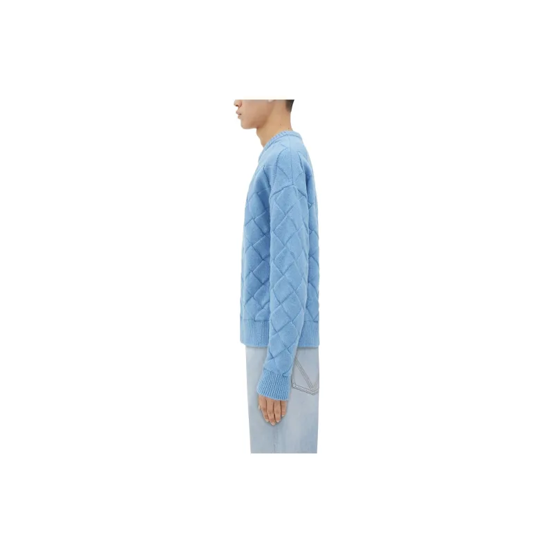 Bottega Veneta 3D Intreccio Crewneck Jumper-4