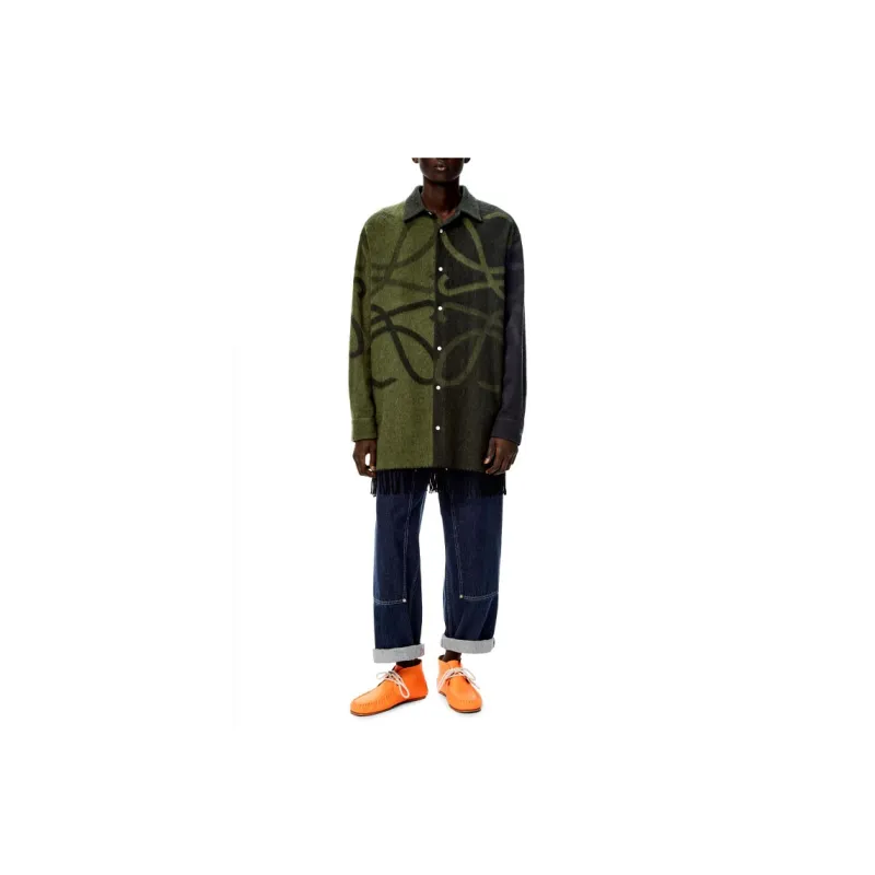 LOEWE Anagram Blanket Overshirt-2