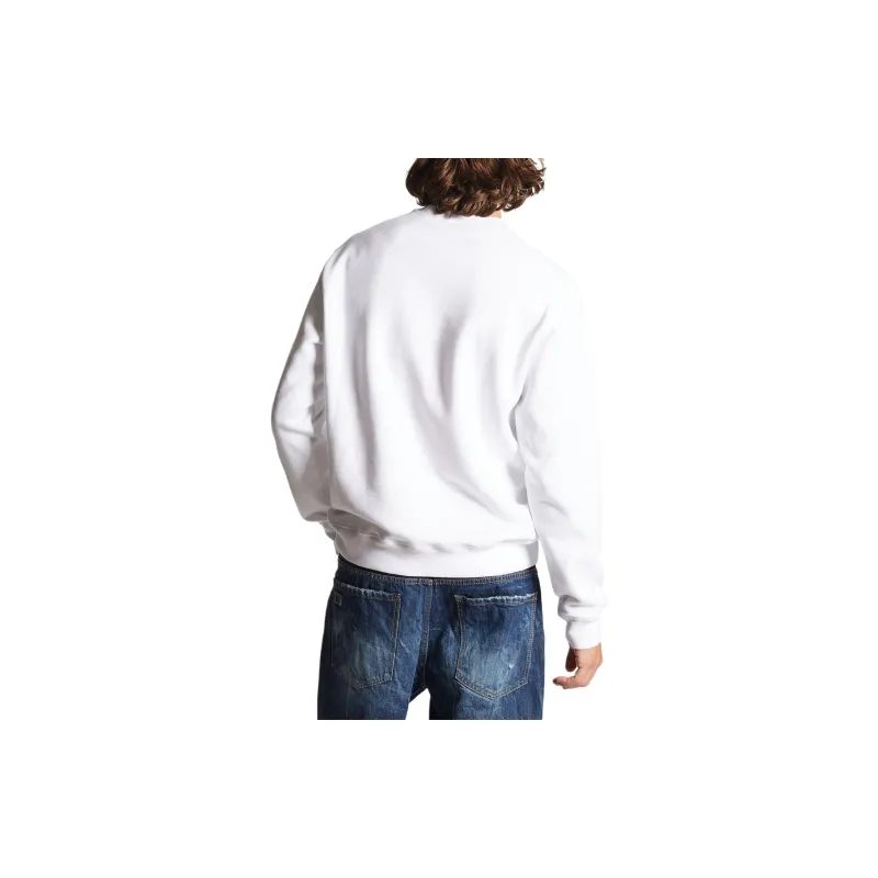 DSQUARED 2 Icon Printed Crewneck Sweatshirt-3