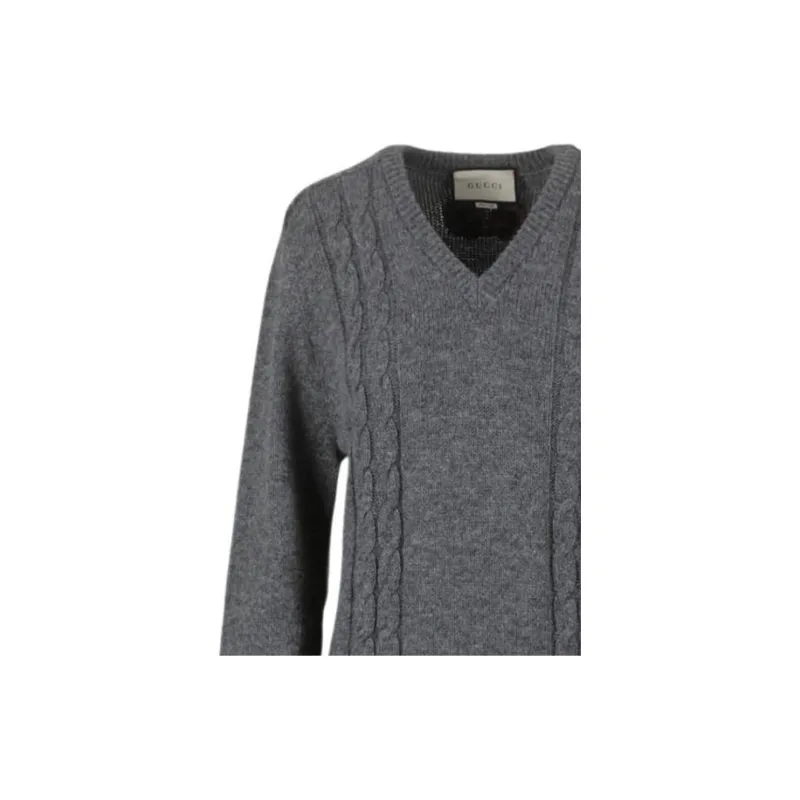 GUCCI Sweaters Men Dark Gray-3