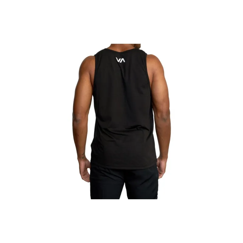 RVCA Tank Tops Men Black-2