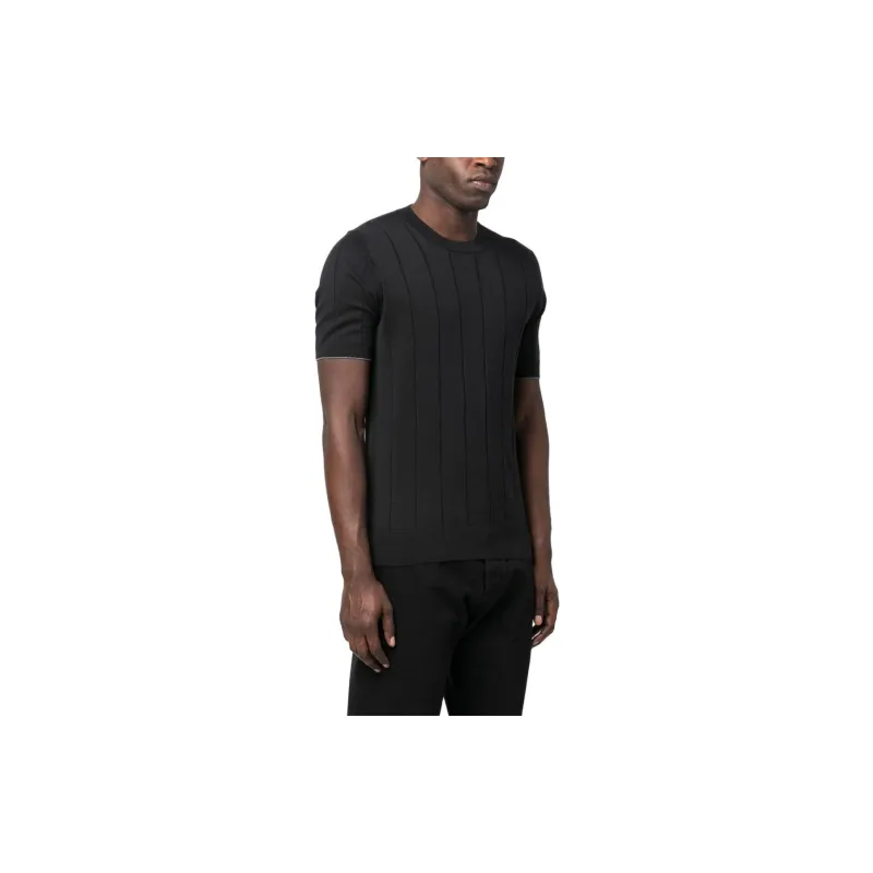 Brunello Cucinelli T-Shirts Men Black-2