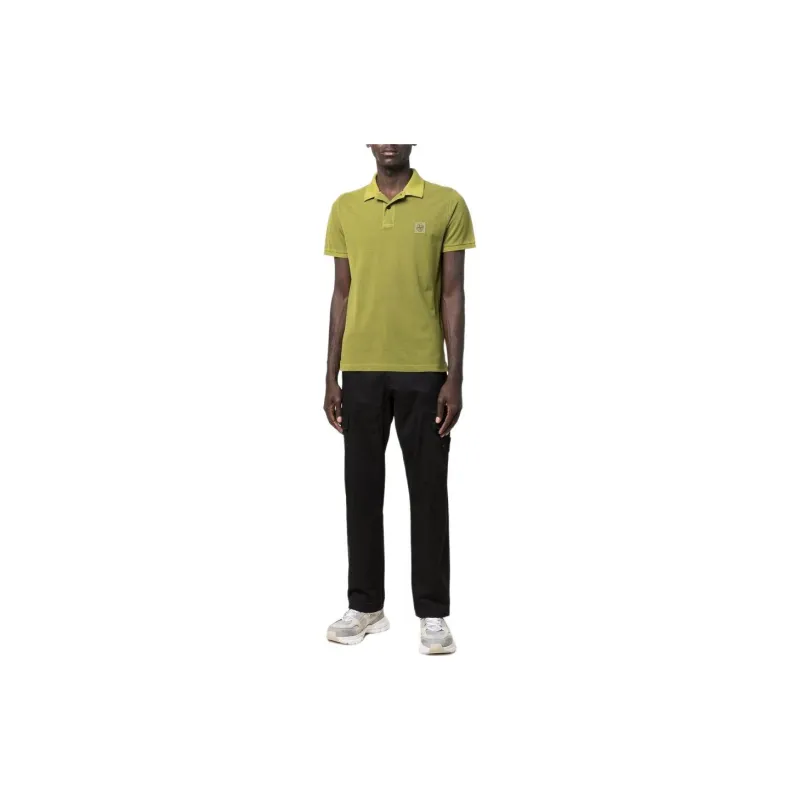 STONE ISLAND Polo Shirt Men's Green-2