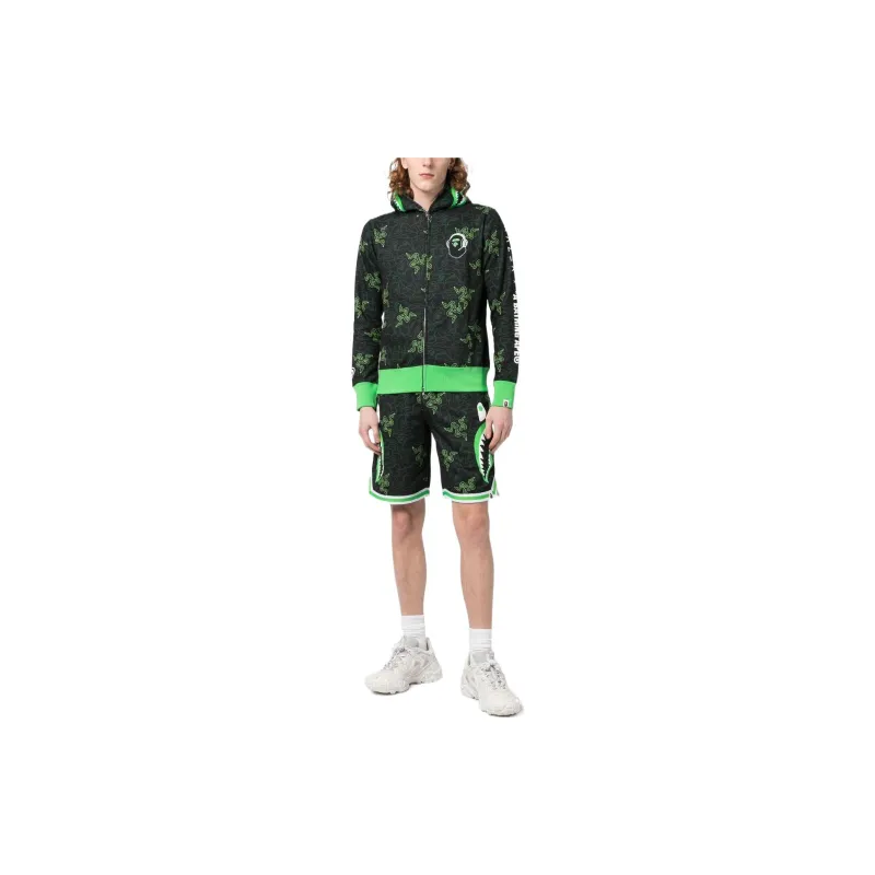 A BATHING APE x Razer Bape FW22 Casual Shorts Men's Bright Green-2