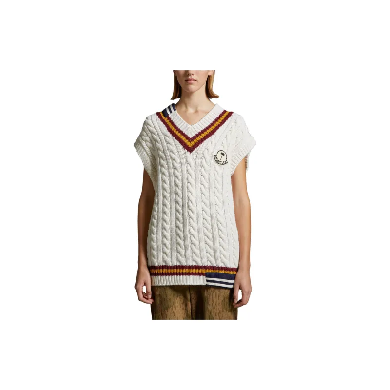 MONCLER GENIUS Moncler X Palm Angels V Neck Gliet-2