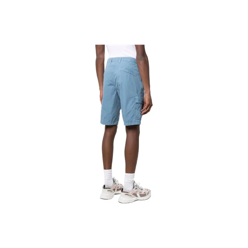 STONE ISLAND Casual Shorts Men Sky Blue-3