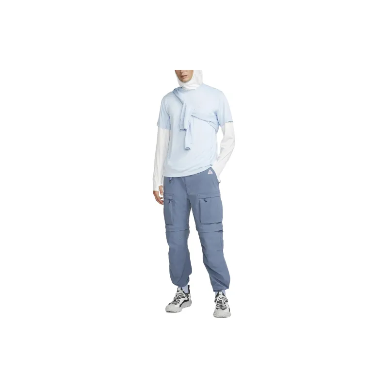 Nike Knitted Sweatpants Men Diffusion Blue-2