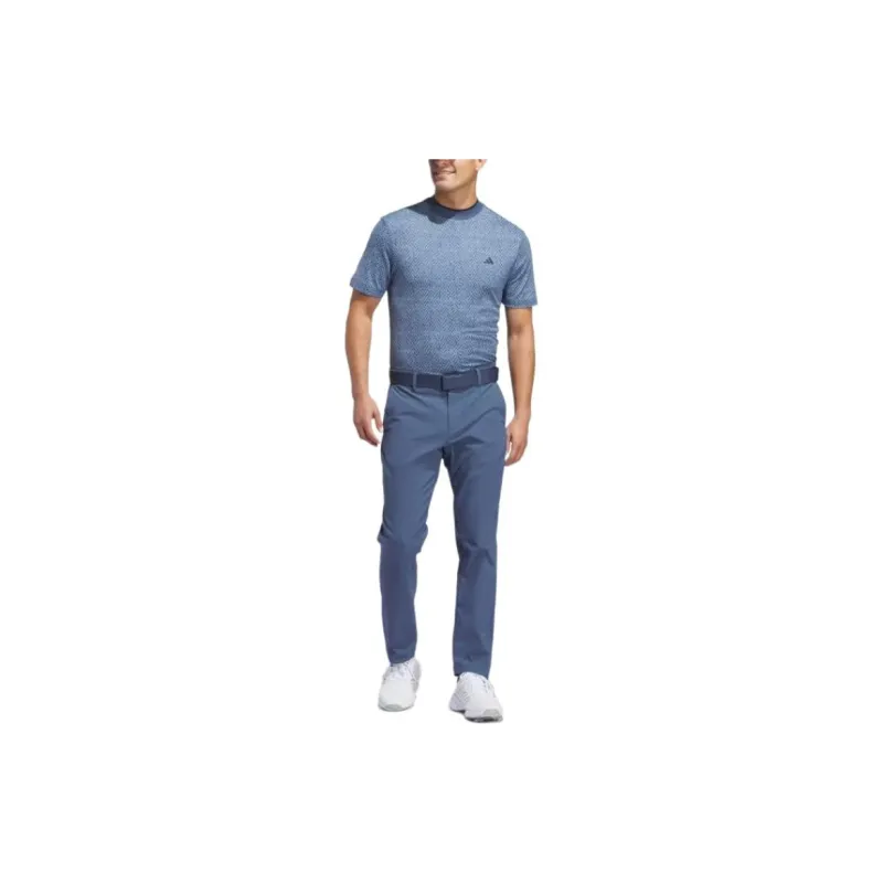 Adidas Free Shipping With AdiClub Ultimate365 PIqué Mock Collar Polo Shirt-4