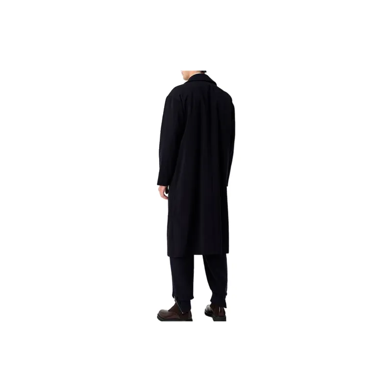 GIORGIO ARMANI Coats Men's Navy Blue-2