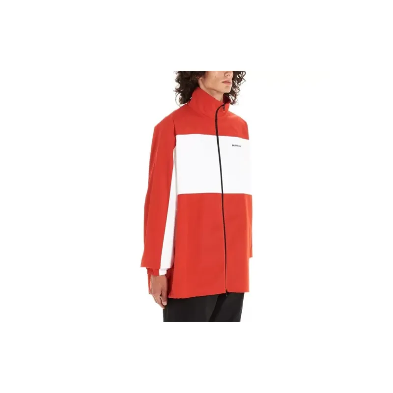 Balenciaga Jackets Coats Men's Orange Red-3