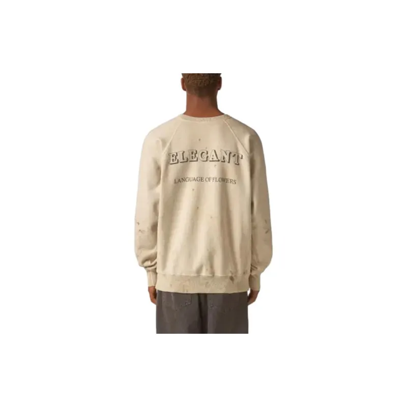 SAINT Mxxxxxx Rose print Crew neck Sweatshirt-2