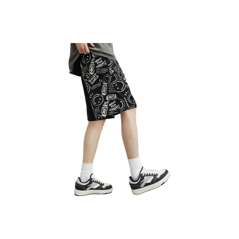 Anta Life Collection Casual Shorts Men's Basic Black-5