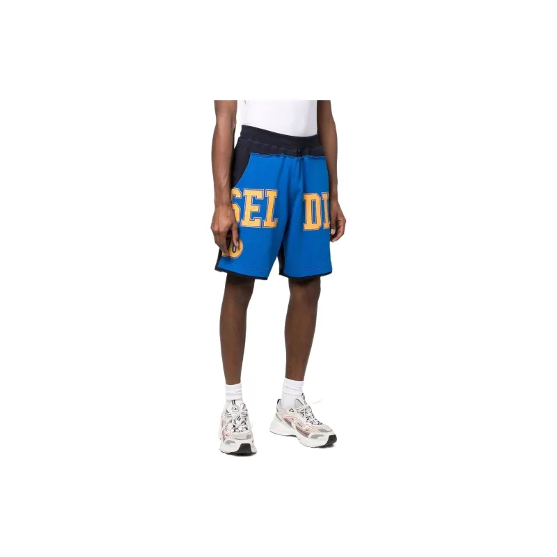 DIESEL Sports Shorts Men Blue-3