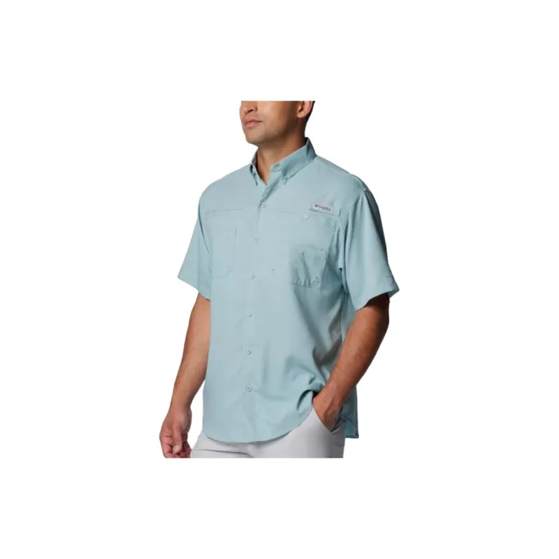 Columbia PFG Tamiami™ II Shirt Men's Pink Blue-2