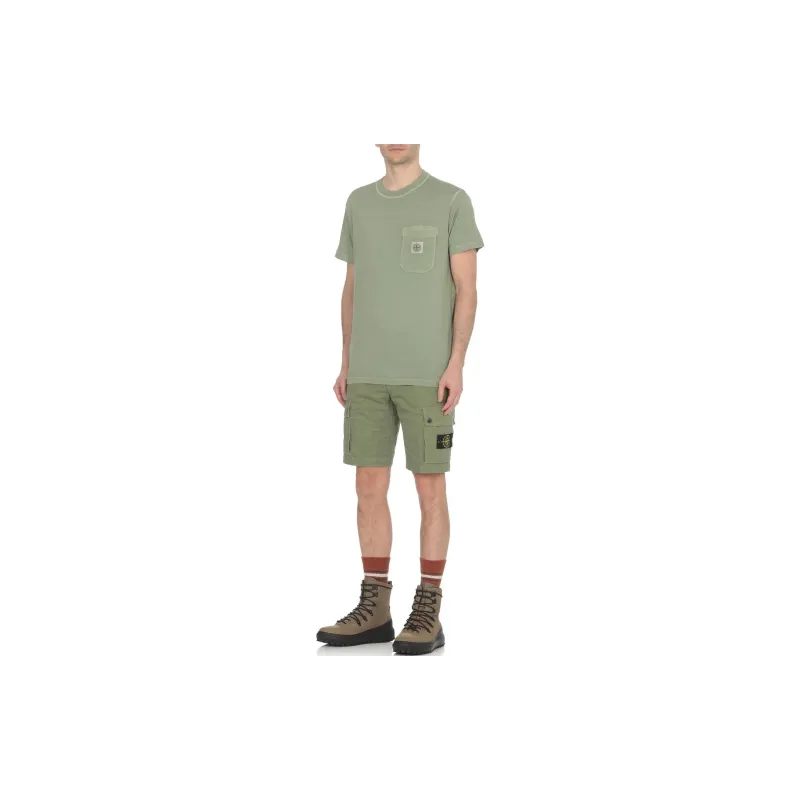 STONE ISLAND T Shirt Men's Green-3