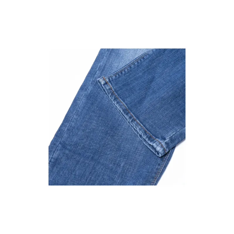 EMPORIO ARMANI SS23 Jeans Men's Denim Blue-3