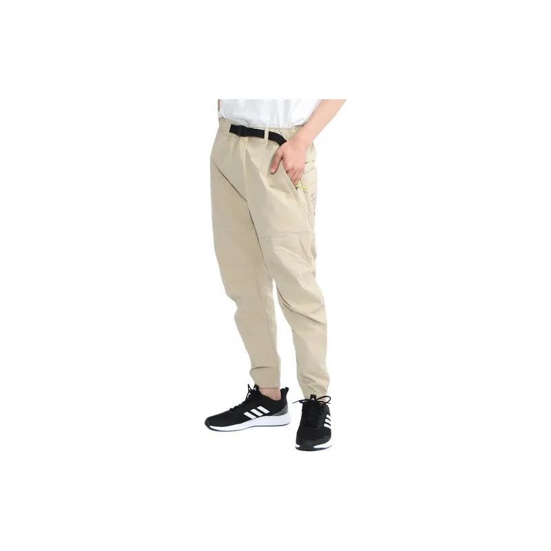 Adidas Knitted Sweatpants Men Grassland Brown-5