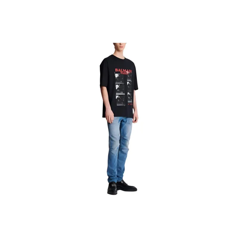 BALMAIN Oversize Fit 44 T Shirt-2