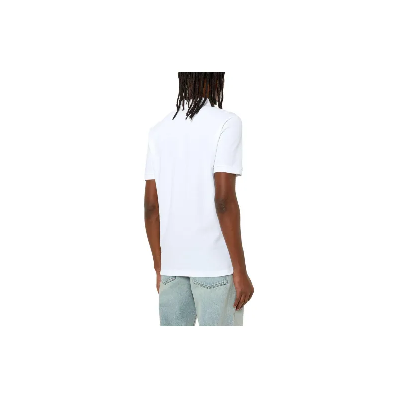 DIESEL Polo Shirts Men White-2