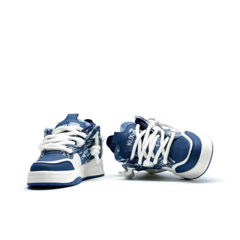 KUX Coverage Anti-Slip And Wear-Resistant Low-Top Skateboard Shoes Unisex-9