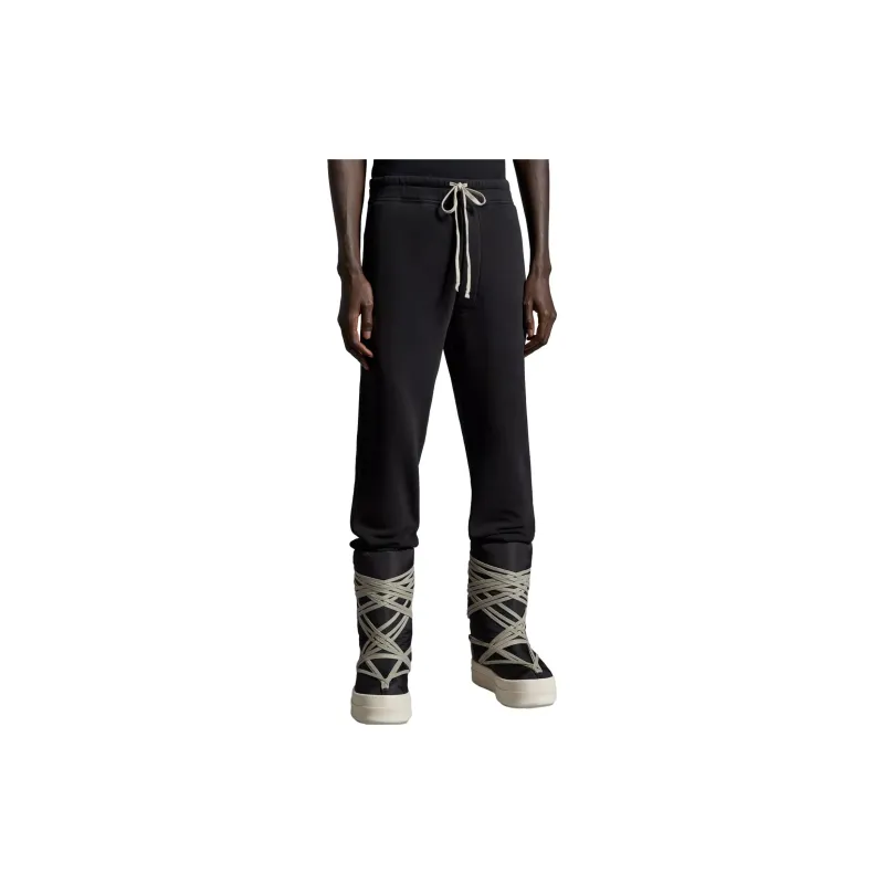 Rick Owens X Moncler Knitted Sweatpants Unisex Black-2