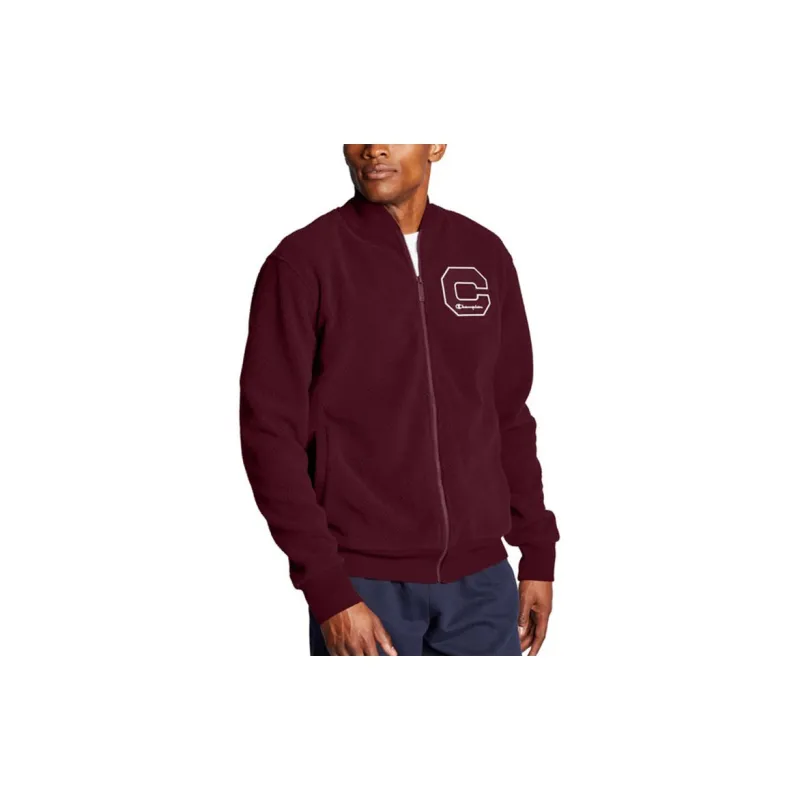 Champion Moderate Jacket US Version Unisex Burgundy-4