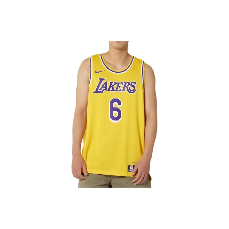 Nike Nba Los Angeles Lakers LeBron James Icon Edition Jersey-3