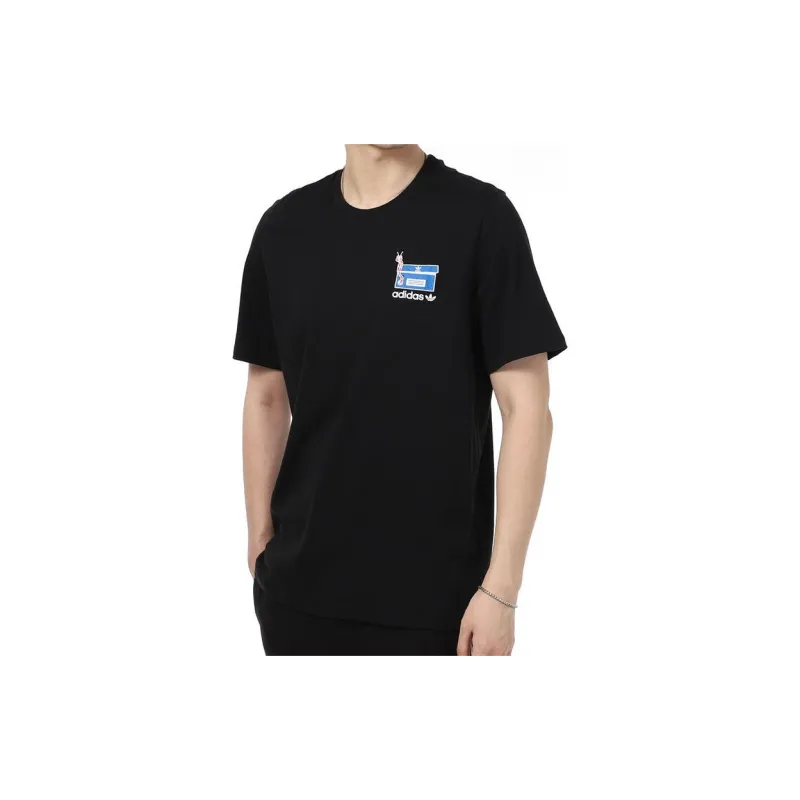 Adidas T Shirts Men Black-1