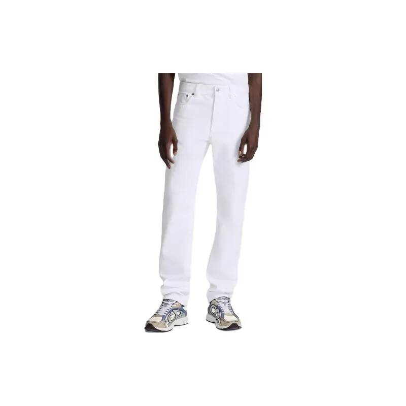 DIOR Jeans Men White-2