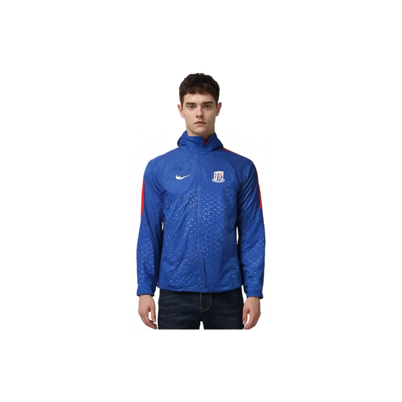 Nike Jackets Men Sports Royal Blue/Havana Red/Havana Red/White-3