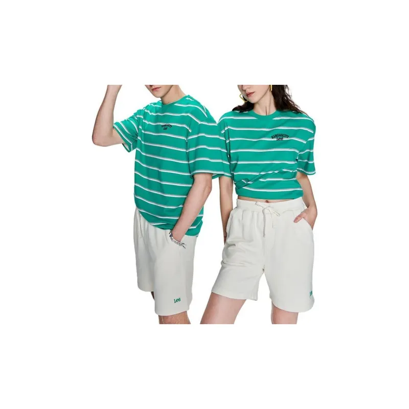 Lee Casual Shorts Unisex White-2