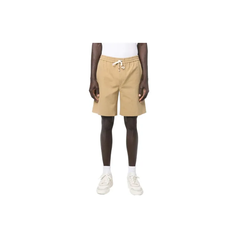 GUCCI Lightweight Cotton Canvas Shorts-1