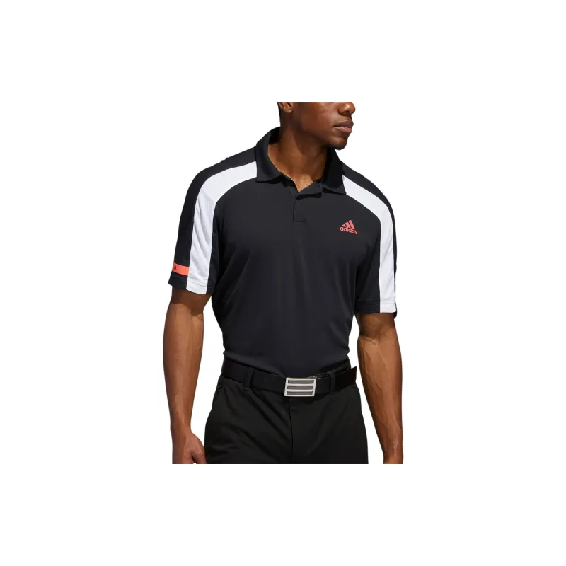 Adidas Polo Shirts Men Black-4