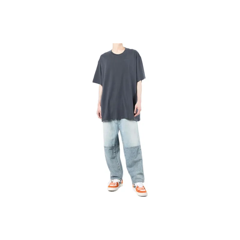 OFF WHITE Rubber Diagonals Oversized T Shirt-1
