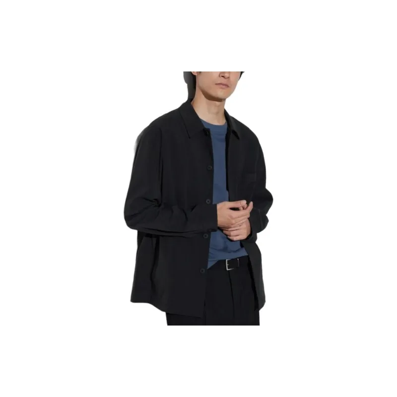 UNIQLO Jackets Coats Unisex Obsidian Black-1