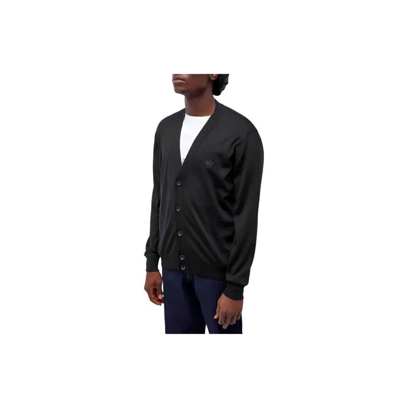 VERSACE Medusa Head Embroidered Cardigan-3