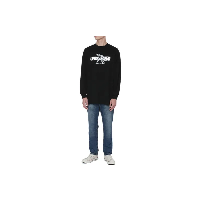 UNDEFEATED Straight Long Sleeved T Shirt Unisex-11