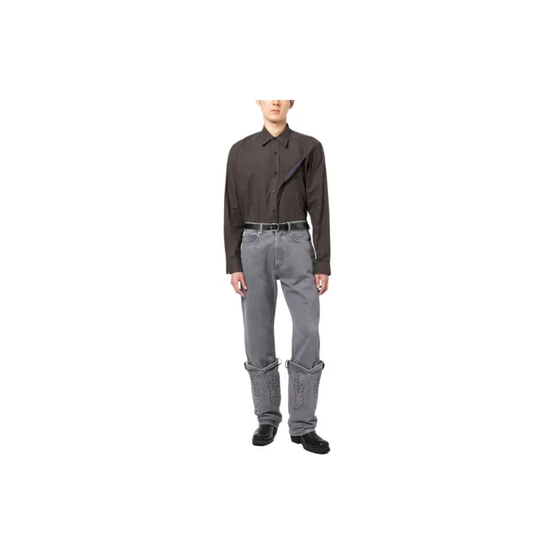 Y/Project Jeans Men Gray-1