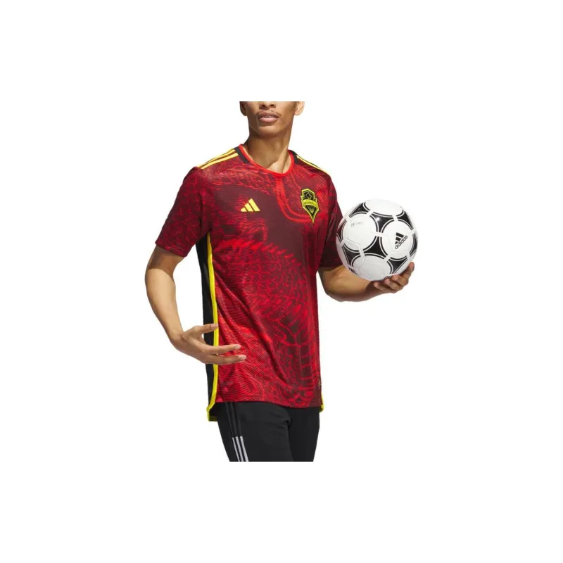 Adidas Seattle Sounders FC T-Shirt Men's Red-2