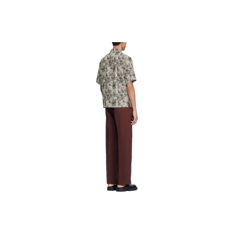 Sandro Shirts Men Black-2