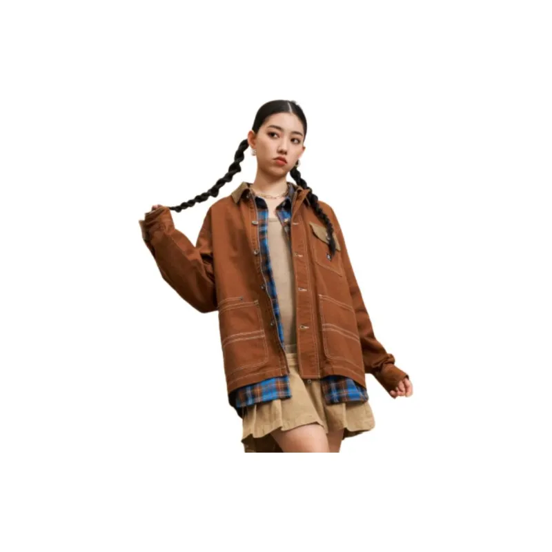 Converse Jackets Unisex Brown-3