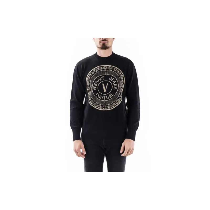 VERSACE JEANS COUTURE Knitwear Men's Black-3