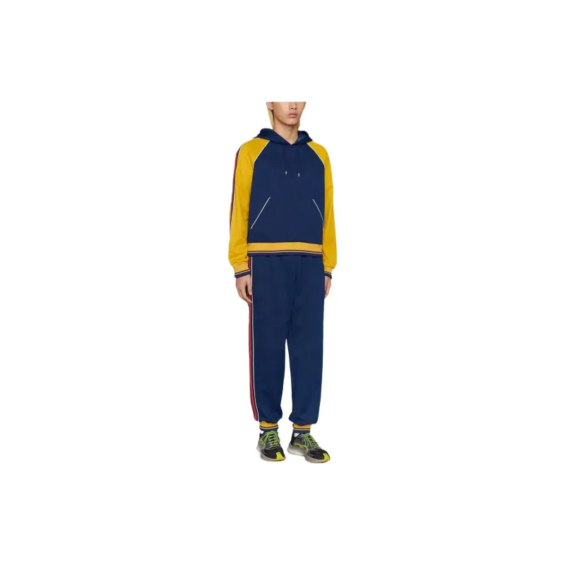 GUCCI Gg Supreme Colorblock Hoodie-3