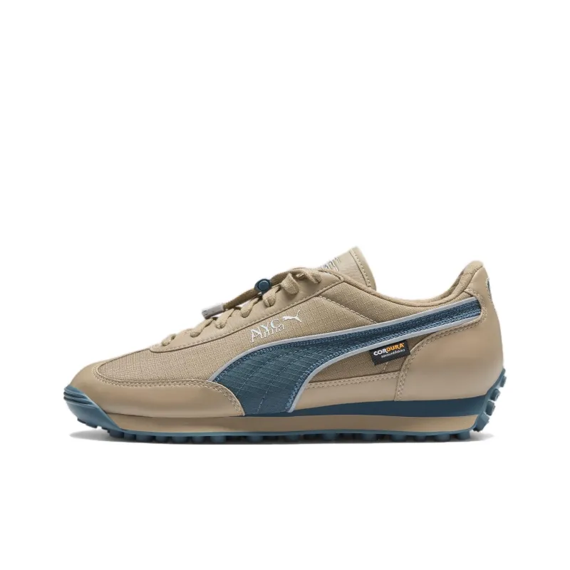 PUMA Easy Rider Abrasion Resistant Slip Resistant Low Top Casual Shoes Men's Brown-0