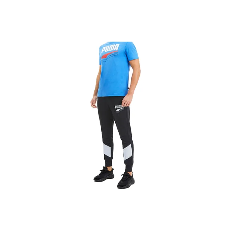 PUMA Knitted Sweatpants Men Black-4