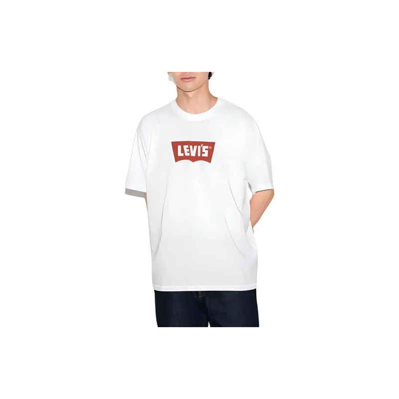 Levis T Shirts Men White-2