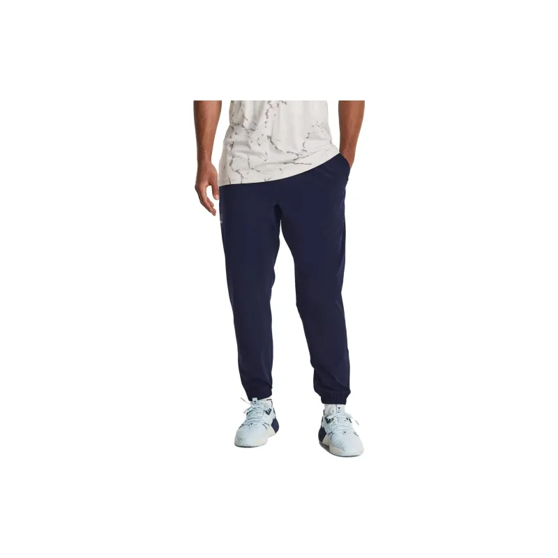 Under Armour Unstoppable Knitted Sweatpants Men Midnight Dark Blue-3