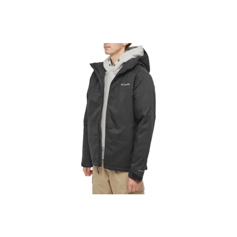 Columbia Loose Fit Moderate Jacket Spring And Autumn Men's Black-3