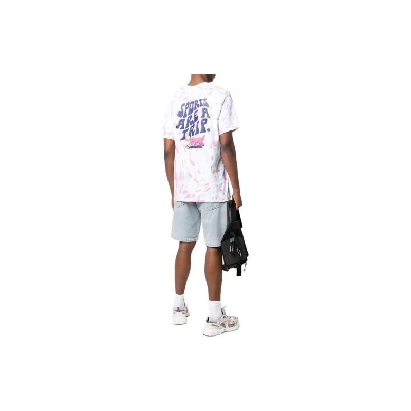 Nike Sportswear Men's Black Light Tie-Dye T-Shirt-2