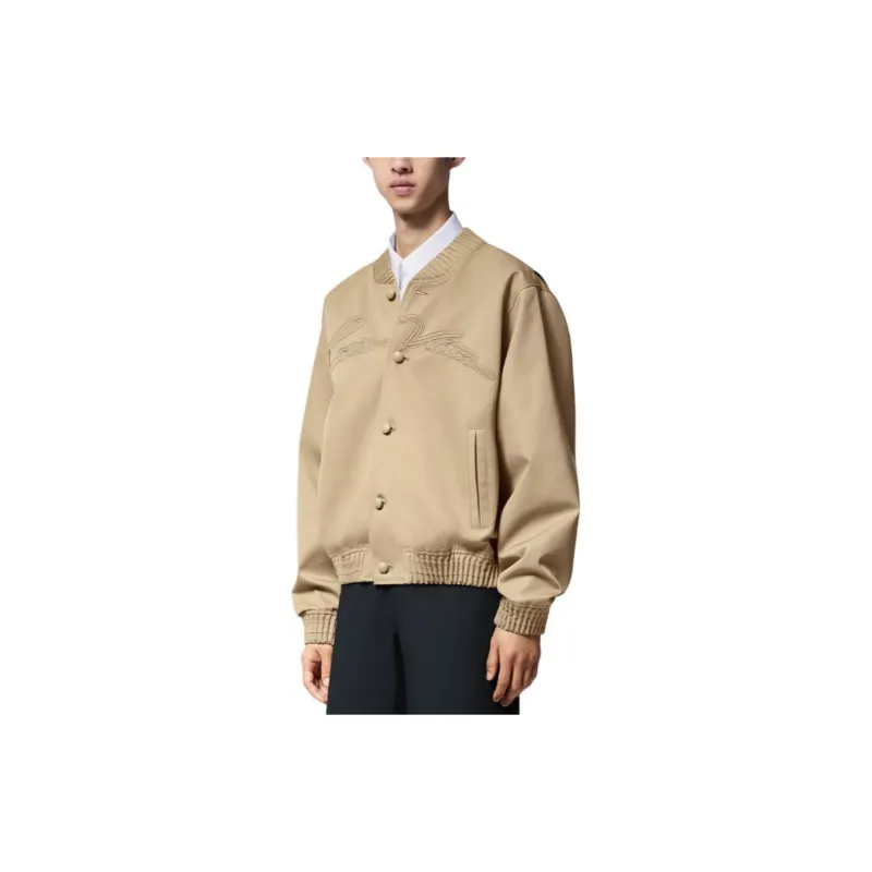 LOUIS VUITTON Embroidered Cotton Blend Bomber-3